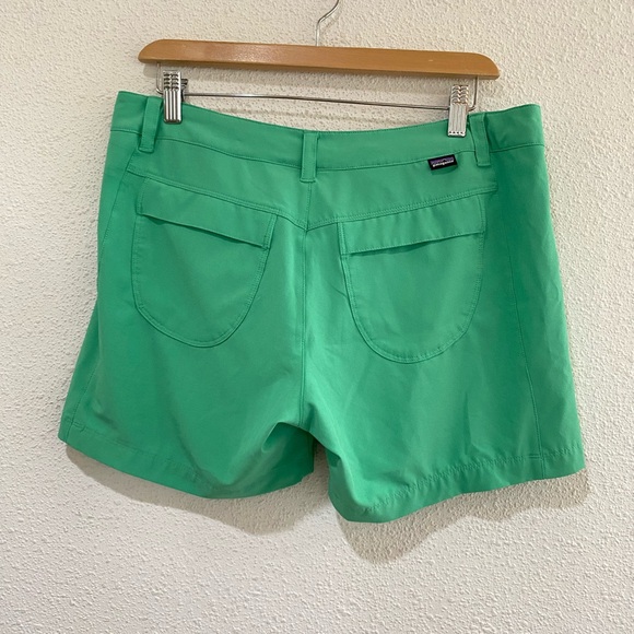 Patagonia Happy Hike Shorts in Mint Green - Picture 5 of 5